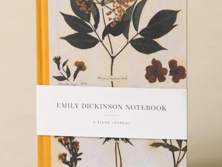 Emily Dickenson Floral Notebook Hot on Sale