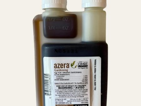 Azera Gardening Botanical Dual Action Azadirachtin Pyrethrin Concentrate 8 oz For Sale