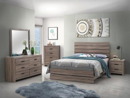 Brantford 4-piece Queen Panel Bedroom Set Barrel Oak Supply