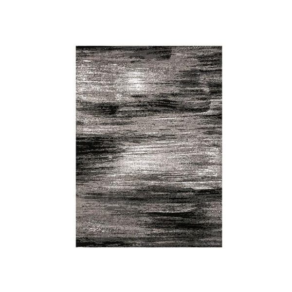 Sivas Gray Black 8  X 10  Area Rug Online now