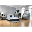 SINEAD Gun Metal Beige Twin Bed Online Sale