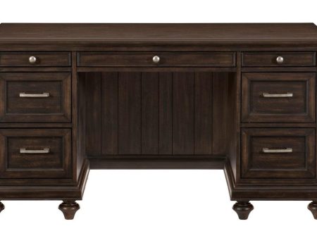 Cardano Executive Desk in Charcoal 1689-17 on Sale