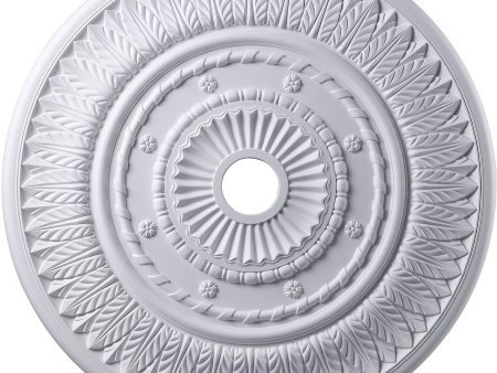 33 W Corinna Ceiling Medallion White Online Sale