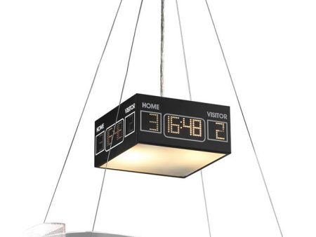 12 W Novelty 2-Light Pendant Hockey For Cheap