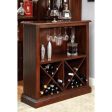 VOLTAIRE Dark Cherry Bar Table Hot on Sale