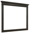 Blaire Farm Mirror in Saddle Brown Wood 1675-6 Online