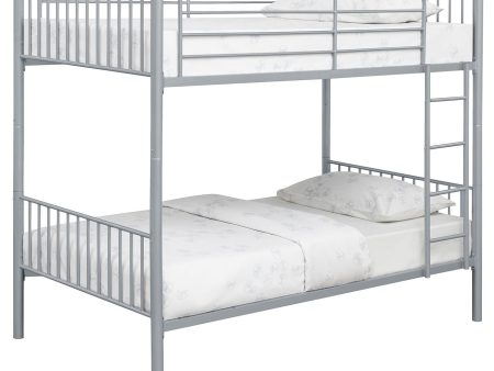 Anson Twin Over Twin Bunk Bed with Ladder Discount