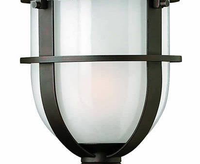 16 H Reef 1-Light Outdoor Post Lantern Victorian Bronze Sale