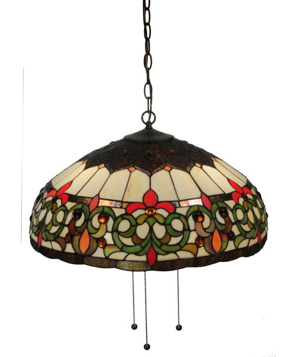 22 W Creole 3-Light Pendant Brown Online now