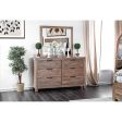 Wynton Weathered Light Oak Mirror Hot on Sale