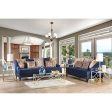 Sisseton Navy Love Seat Supply