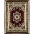 SHINTA Burgundy 5  X 8  Area Rug Online