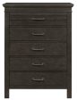 Blaire Farm Chest in Saddle Brown Wood 1675-9 For Cheap