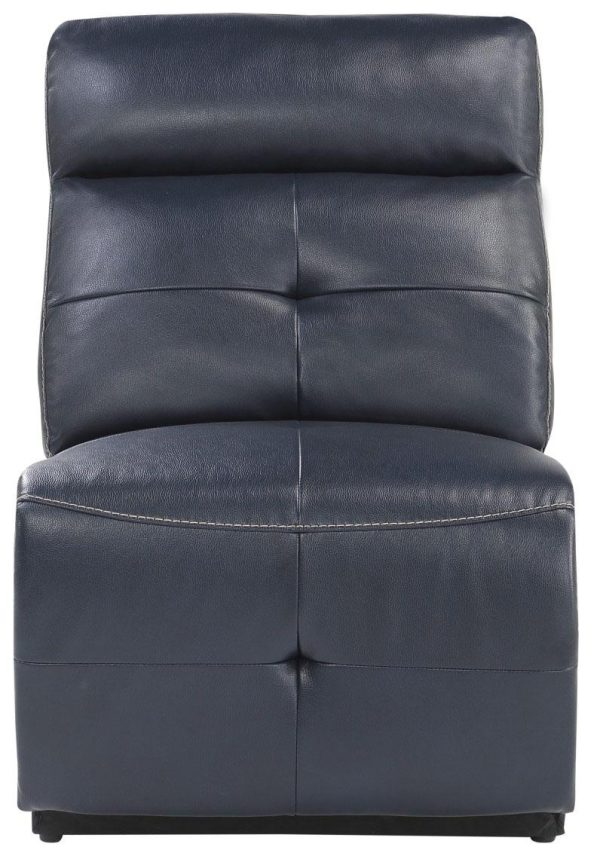 Avenue Armless Chair in Navy 9469NVB-AC Cheap