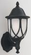 14 H Capella Outdoor Wall Lantern Black Discount