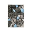 Sivas Charcoal Blue 5  X 8  Area Rug Online