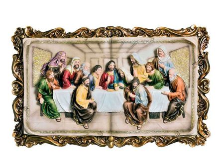 Homili Multi Last Supper Plaque Online now