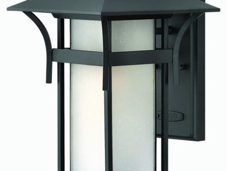 14 H Harbor LED Outdoor Wall Lantern Satin Black Cheap