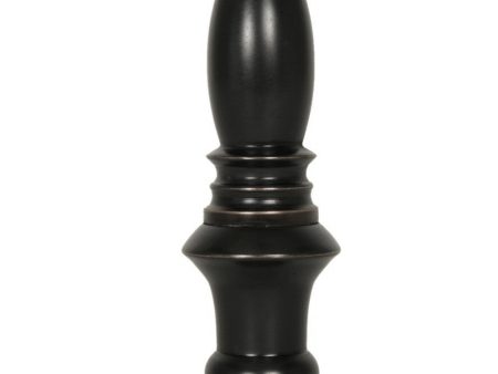 Classic Spire Lamp Finial Oiled Bronze 3 h Fashion