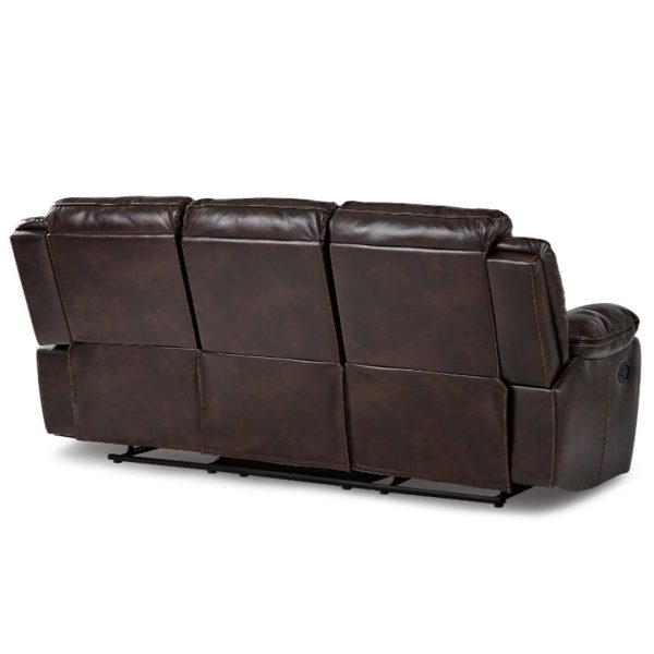 Bastrop Double Reclining Sofa in Brown 8230BRW-3 Fashion