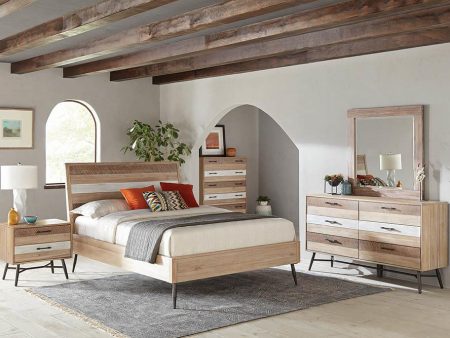 Marlow 5-piece Eastern King Bedroom Set Rough Sawn Multi Hot on Sale