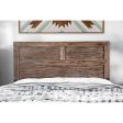 Wynton Weathered Light Oak Queen Bed For Sale