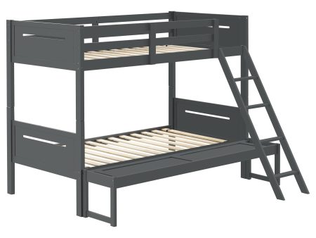 Littleton Twin Over Full Bunk Bed Grey Online