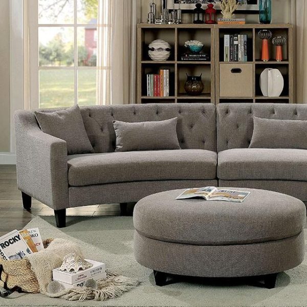 SARIN Warm Gray Sectional Cheap