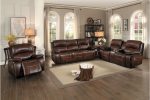 Mahala Power Double Reclining Loveseat in Brown 8200BRW-2PW For Cheap