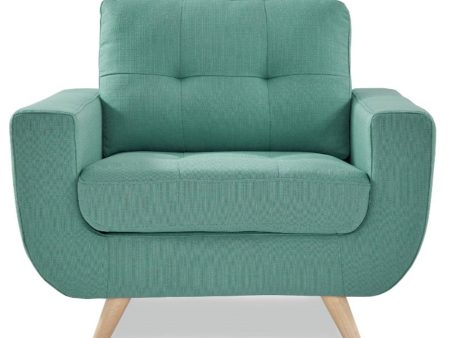 Deryn Chair in Teal 8327TL-1 Sale