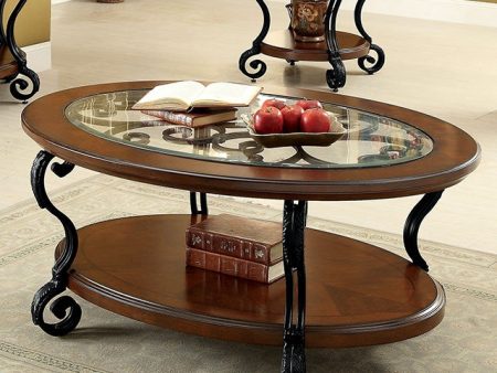 MAY Brown Cherry Coffee Table Fashion