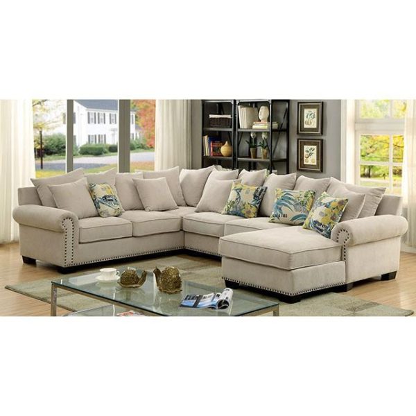 SKYLER Beige Sectional Online