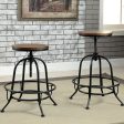 SILVIA I Medium Oak Counter Ht. Stool (2 CTN) Sale