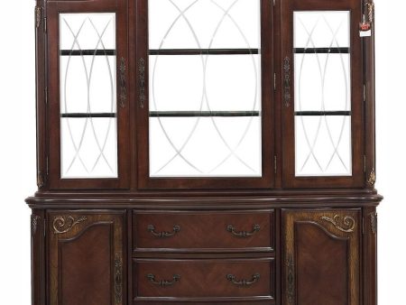 Deryn Park Buffet and Hutch in Dark Cherry 2243-50* Fashion