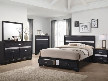 Miranda Platform Storage Bedroom Set Cheap