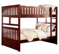 Rowe Full Full Bunk Bed in Dark Cherry B2013FFDC-1* Hot on Sale