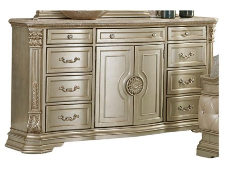 Antoinetta Dresser in Champagne Wood 1919NC-5 Online