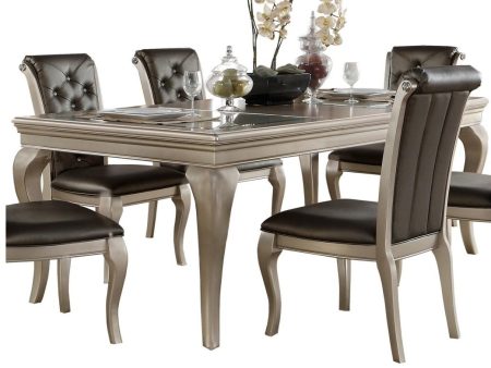 Crawford Dining Table in Silver 5546-84 Online now