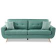 Deryn Sofa in Teal 8327TL-3 Sale