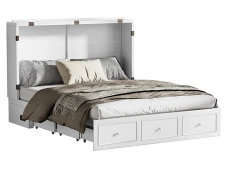 Murphy Bed Queen With Foldable Mattress Fashion