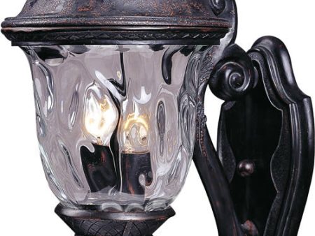 20 H Carriage House Vivex 2-Light Outdoor Wall Mount Oriental Bronze on Sale