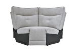 Tesoro 6pc Sectional Living Room Set in Mist Gray Online Hot Sale