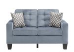 Lantana Loveseat in Gray 9957GY-2 Online