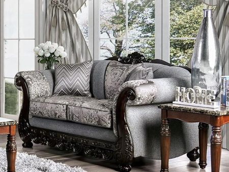 Newdale Gray Love Seat Online now