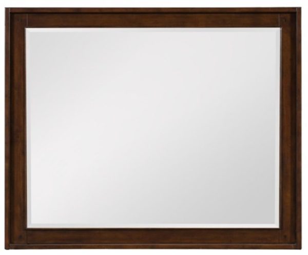 Frazier Mirror in Dark Cherry 1649-6 Sale