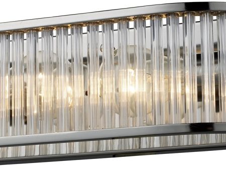 14 W Braxton 2-Light Vanity Polished Nickel Cheap