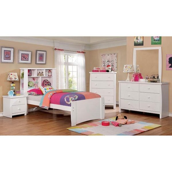 Marlee White Full Bed Cheap