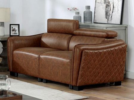 HOLMESTRAND Loveseat, Brown Hot on Sale