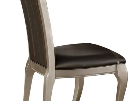 Crawford Side Chair in Silver (Set of 2) Online Sale