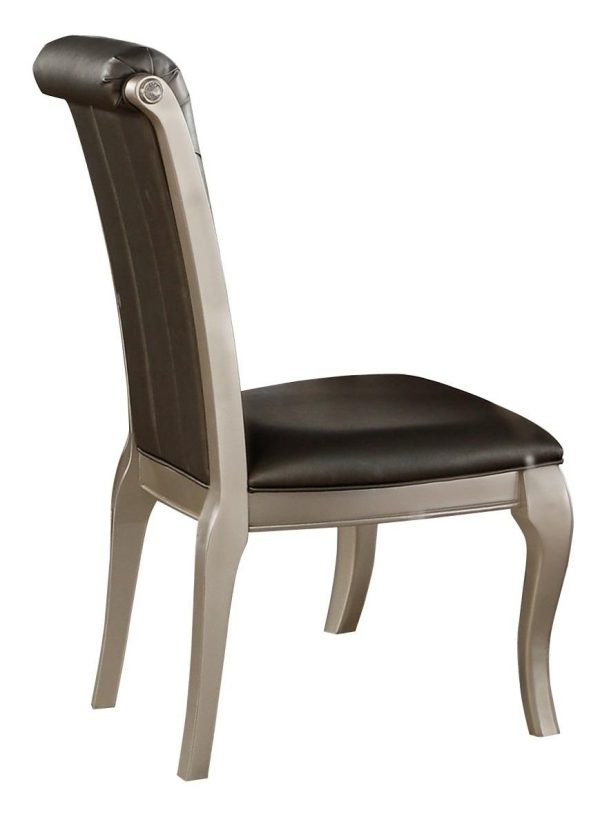 Crawford Side Chair in Silver (Set of 2) Online Sale